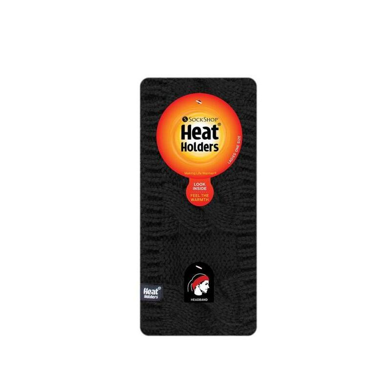 Heat Holders Ladies head band black one size 1st