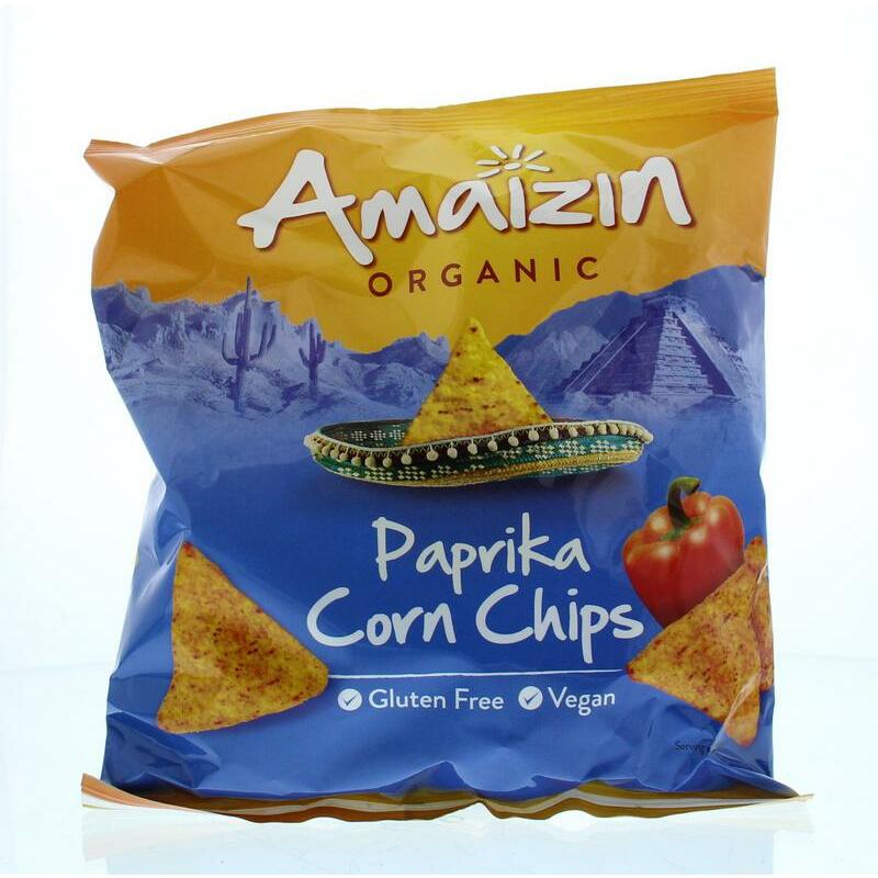 Amaizin Corn chips paprika bio 75g