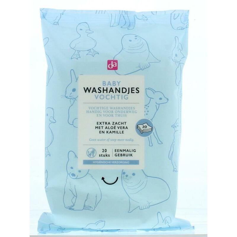 DA Baby vochtige washandjes 20st
