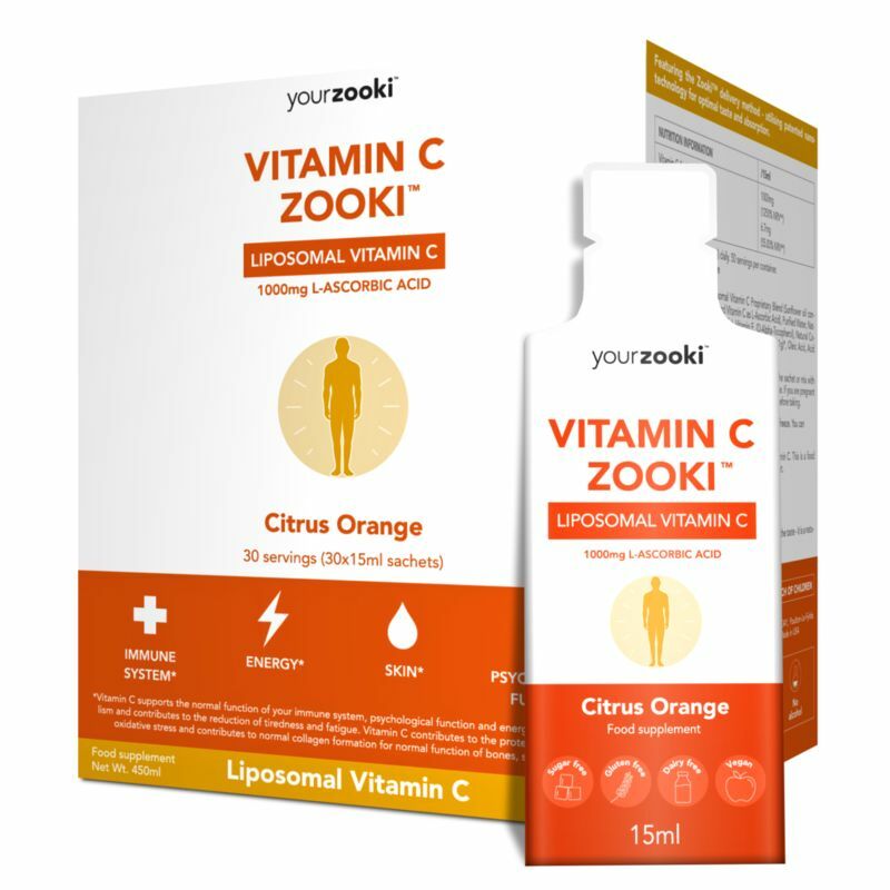 Yourzooki Vitamine C liposomaal 30sach