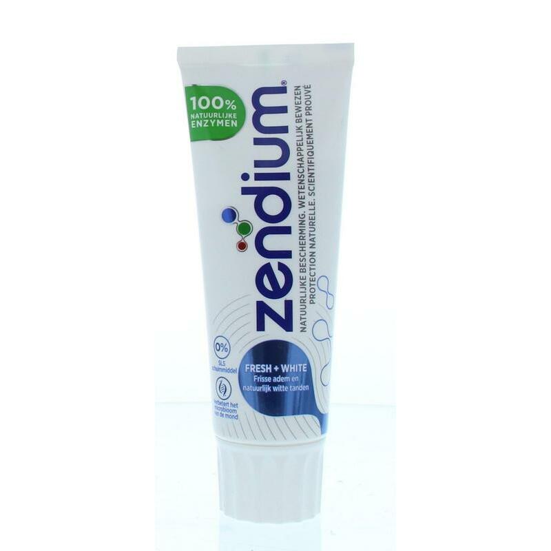 Zendium Tandpasta fresh & white 75ml