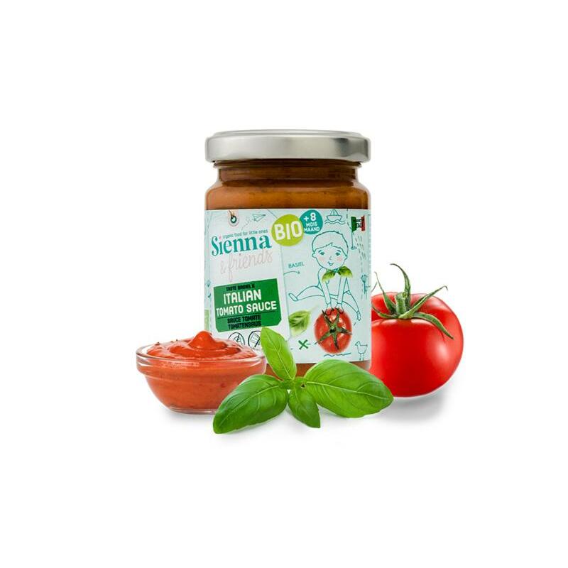 Sienna & Friends Italiaanse tomatensaus bio 130g