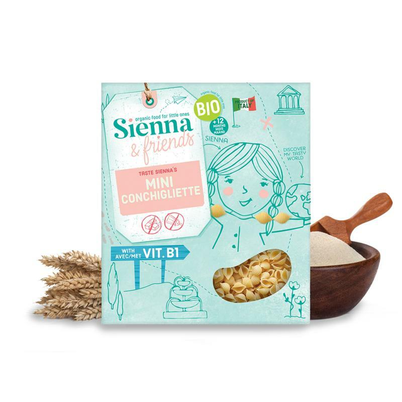 Sienna & Friends Mini conchigliette bio 300g
