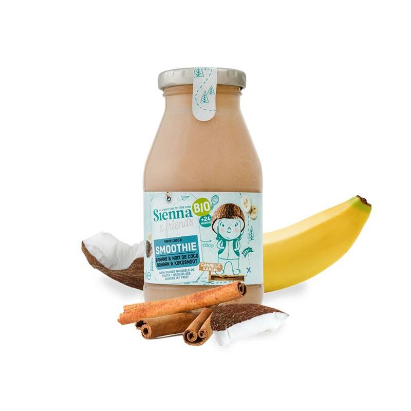 Sienna & Friends Smoothie banaan kokos kaneel bio 200ml
