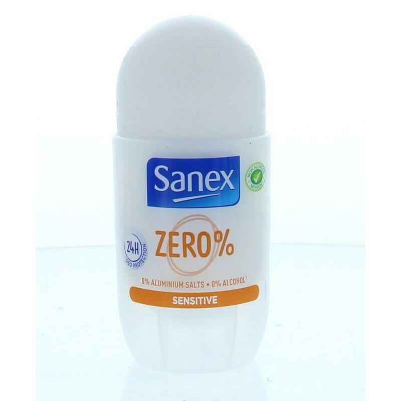 Sanex Deodorant roll-on zero% sensitive 50ml
