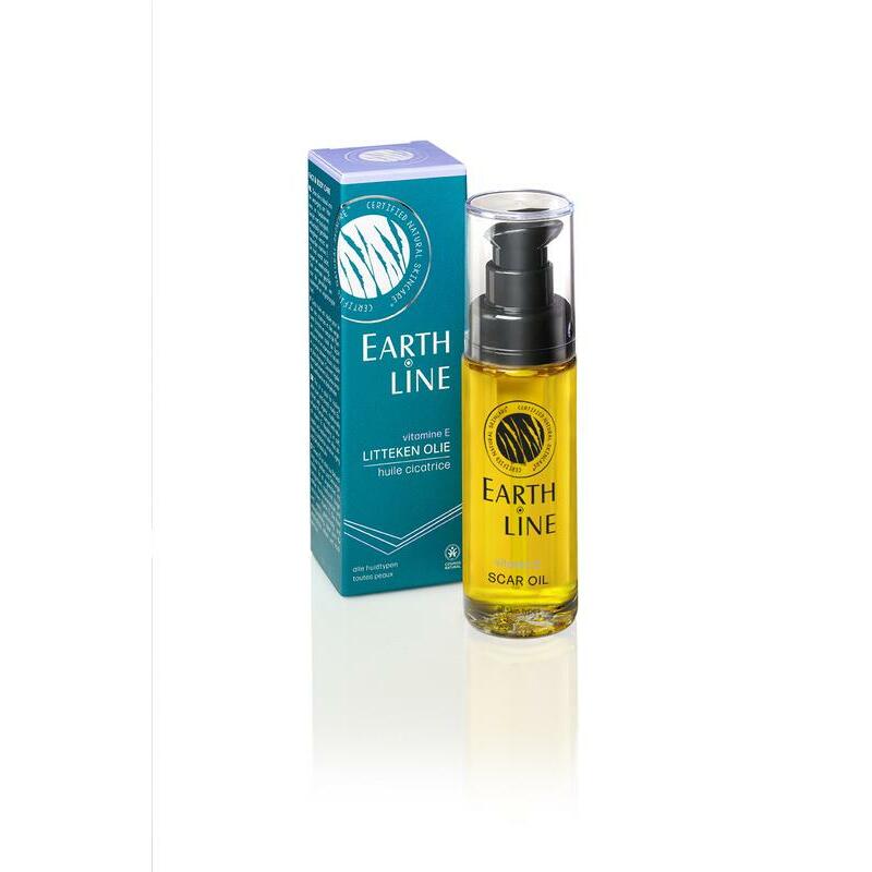 Earth-Line Vitamine E litteken olie 30ml