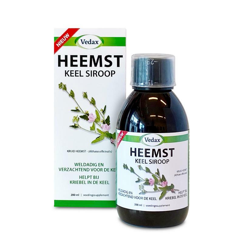 Vedax Heemst keel siroop 200ml