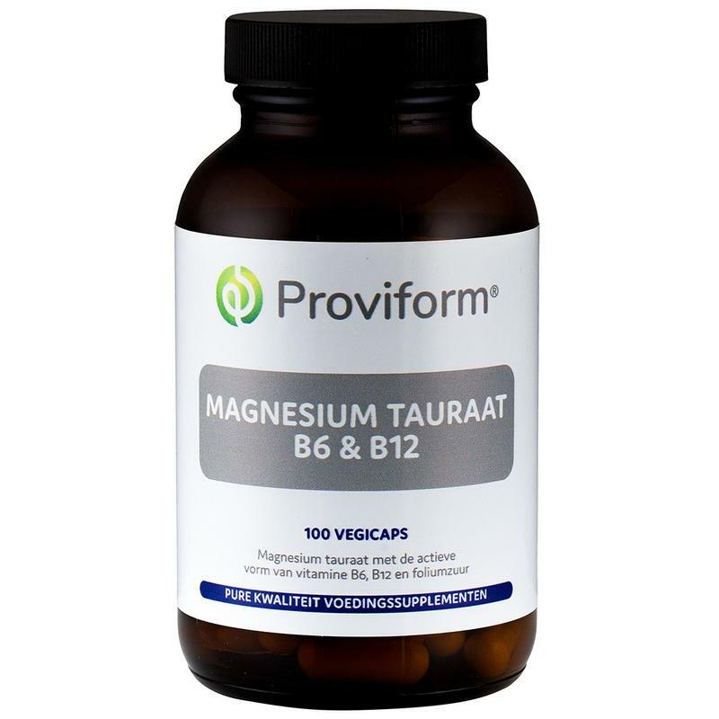 Proviform Magnesium tauraat B6 & B12 100vc