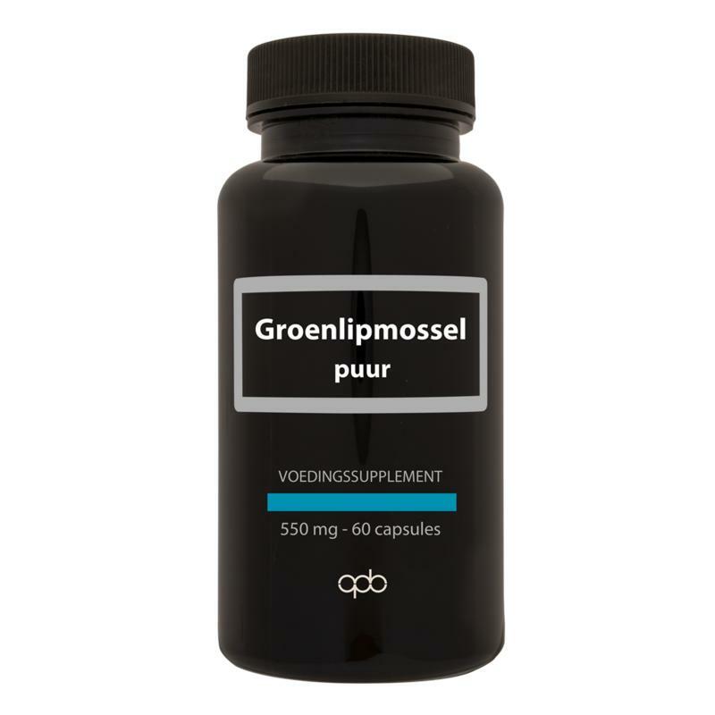 Apb Holland Groenlipmossel 550 mg puur 60vc