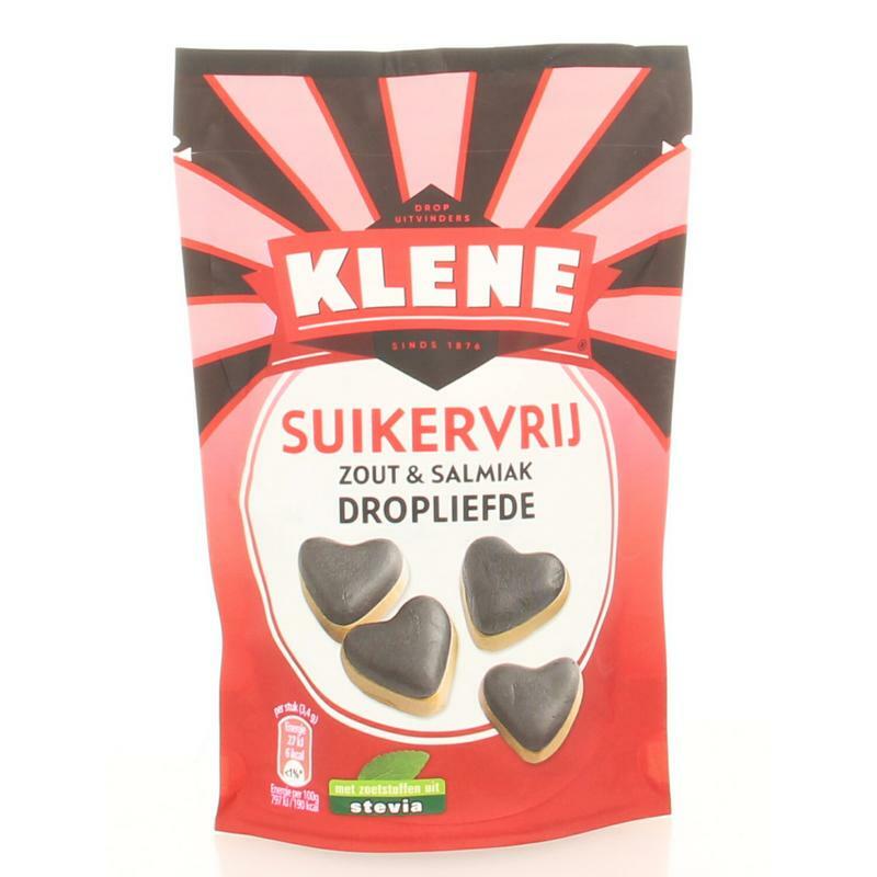 Klene Dropliefde suikervrij 90g