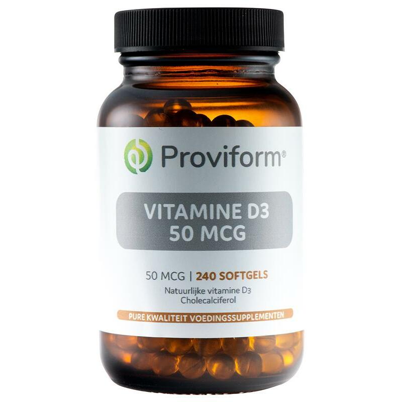 Proviform Vitamine D3 50mcg 240sft