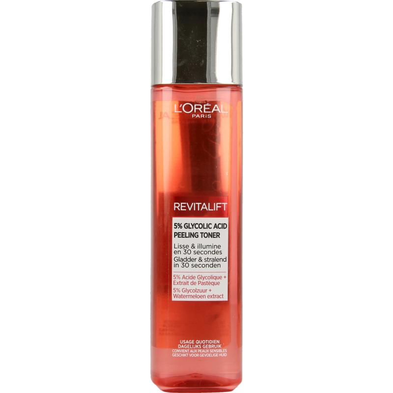 Loreal Paris Revitalift 5% glycolic acid peeling toner 180ml