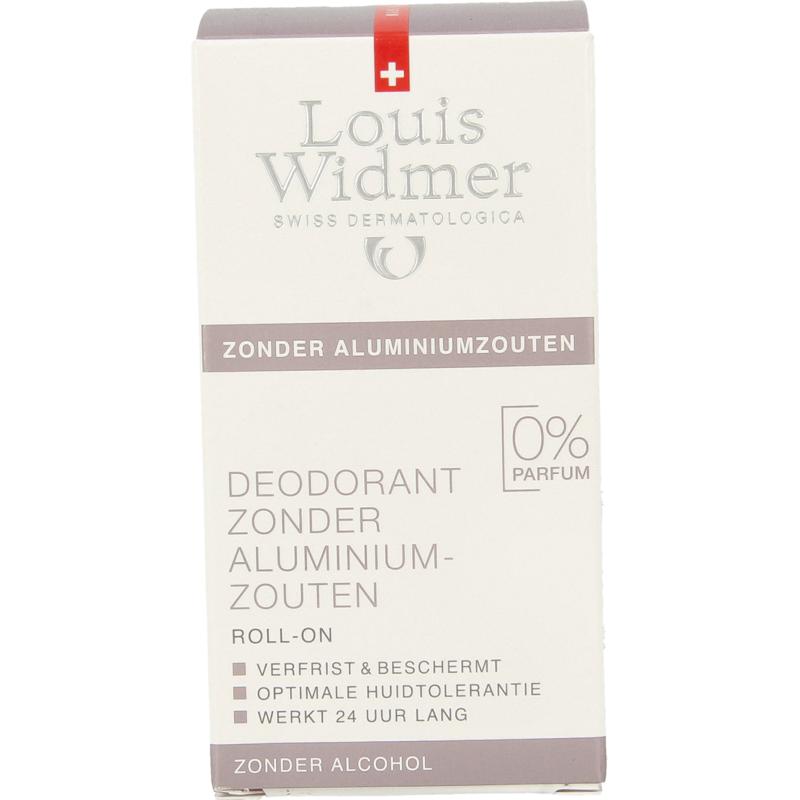 Louis Widmer Deo roll on zonder aluminium 50ml