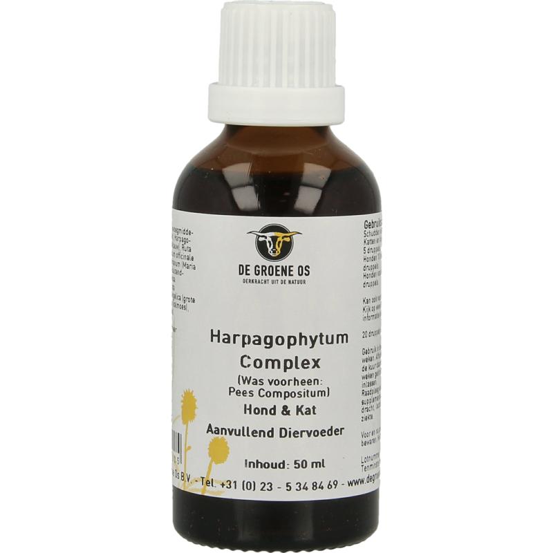 Groene Os Harpagophytum complex hond/kat 50ml