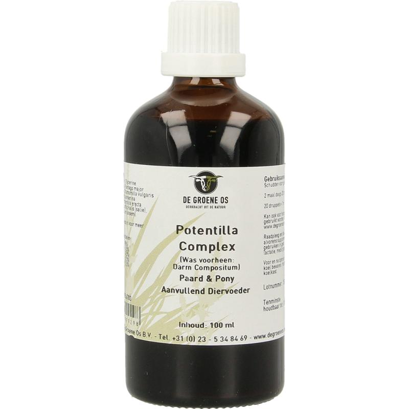 Groene Os Potentilla complex paard & pony 100ml