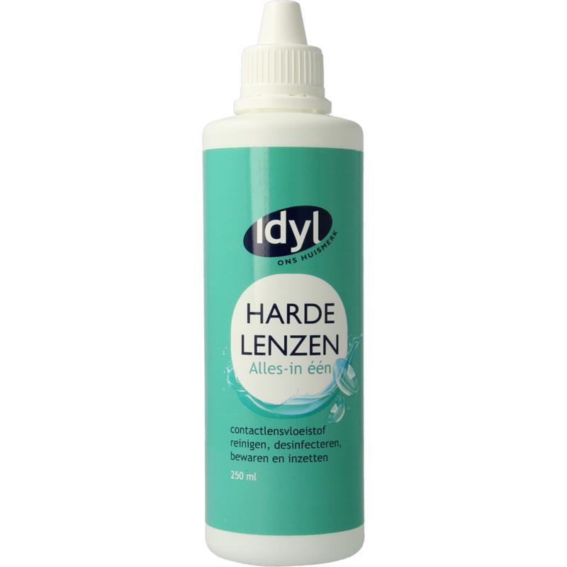 Idyl Contactlensvloeistof alles in een harde lenzen 250ml