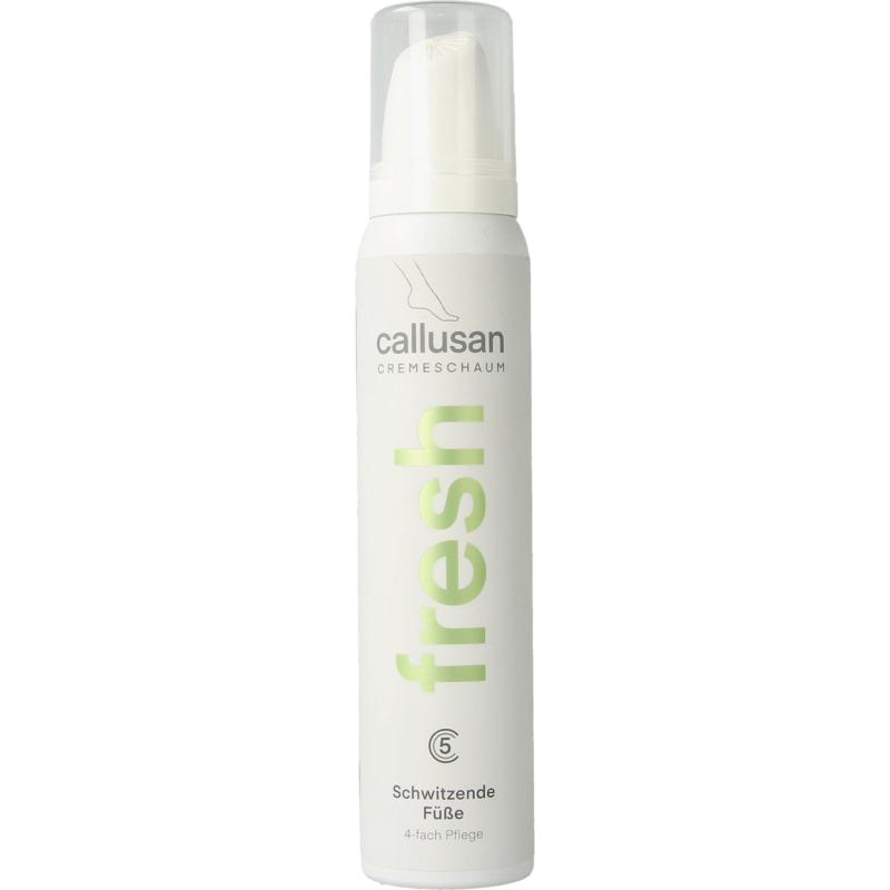 Callusan Callusan fresh schuimcreme 125 ml 125ml