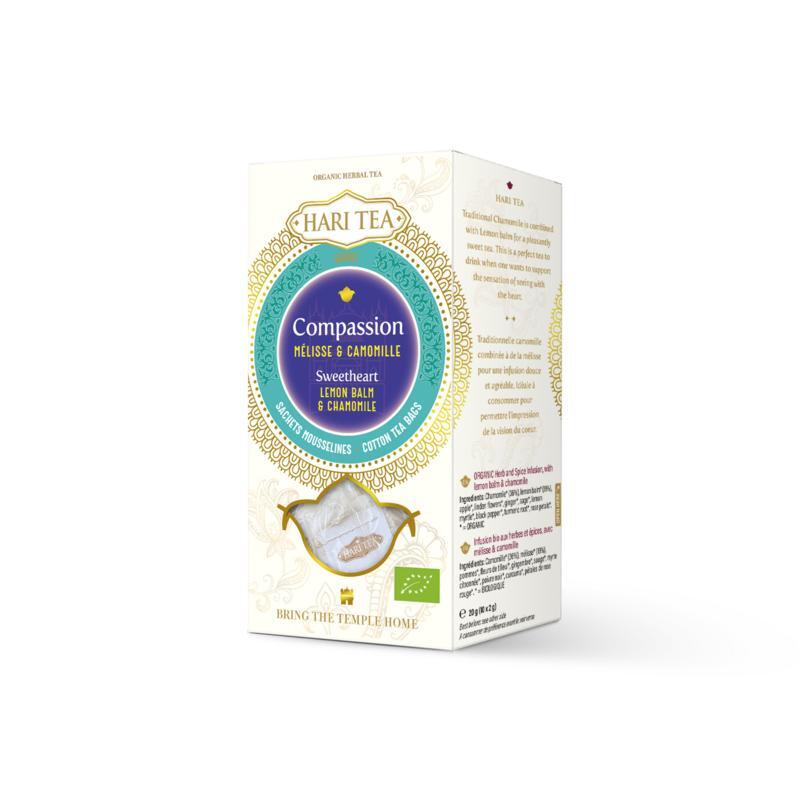 Hari Tea Lemon bal & chamomile sweetheart bio 10st