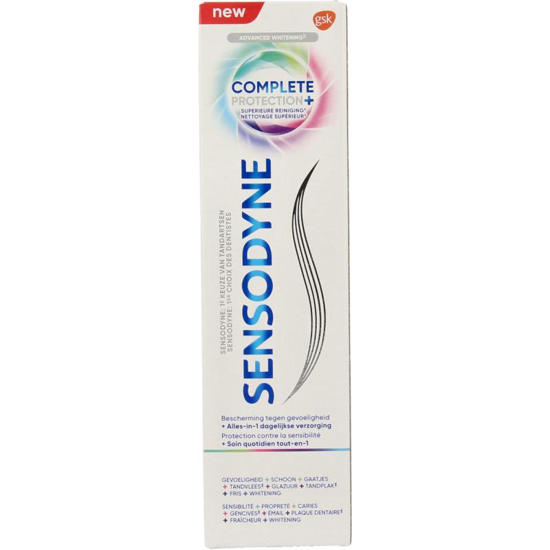 Sensodyne Tandpasta complete protec adv white 75ml