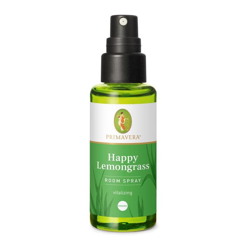 Primavera Roomspray happy lemongrass bio 50ml
