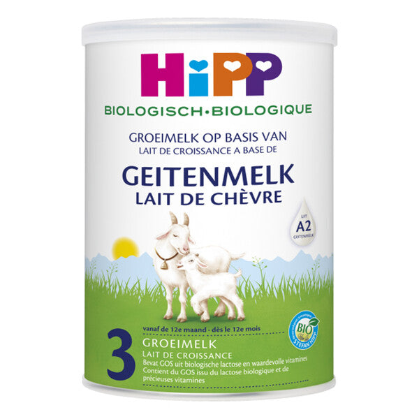 Hipp 3 Biologische groeimelk op basis van geitenmelk 400g