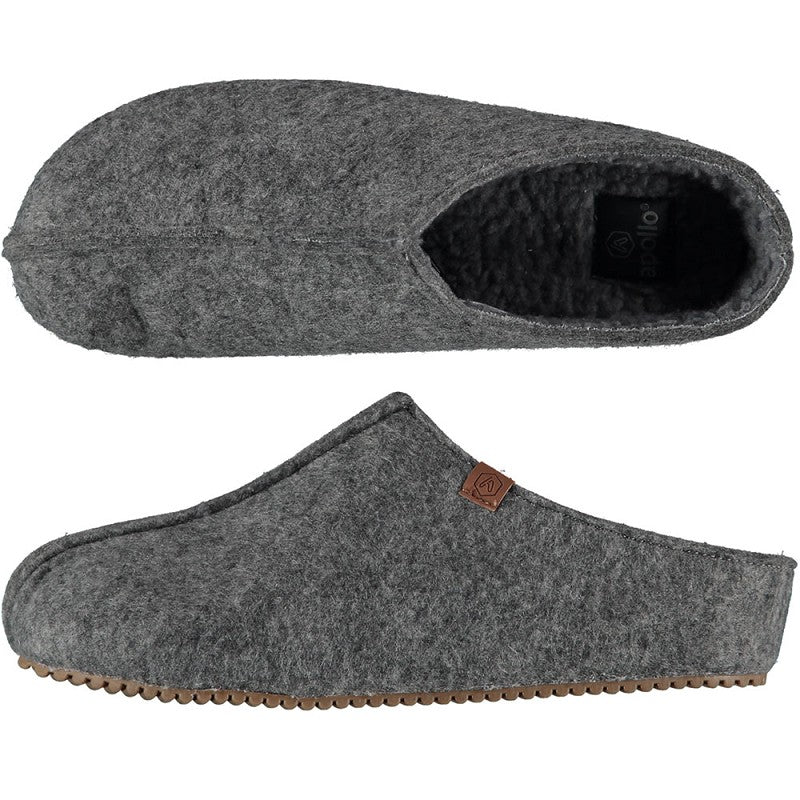 Apollo Zweedse slofgrijs maat 43/44 1paar