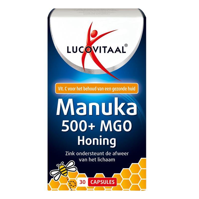 Lucovitaal Manuka honing zink capsules 30ca