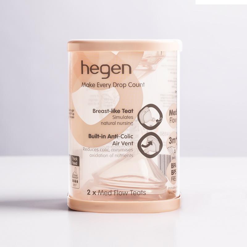 Hegen Flessenspeen medium flow 2st