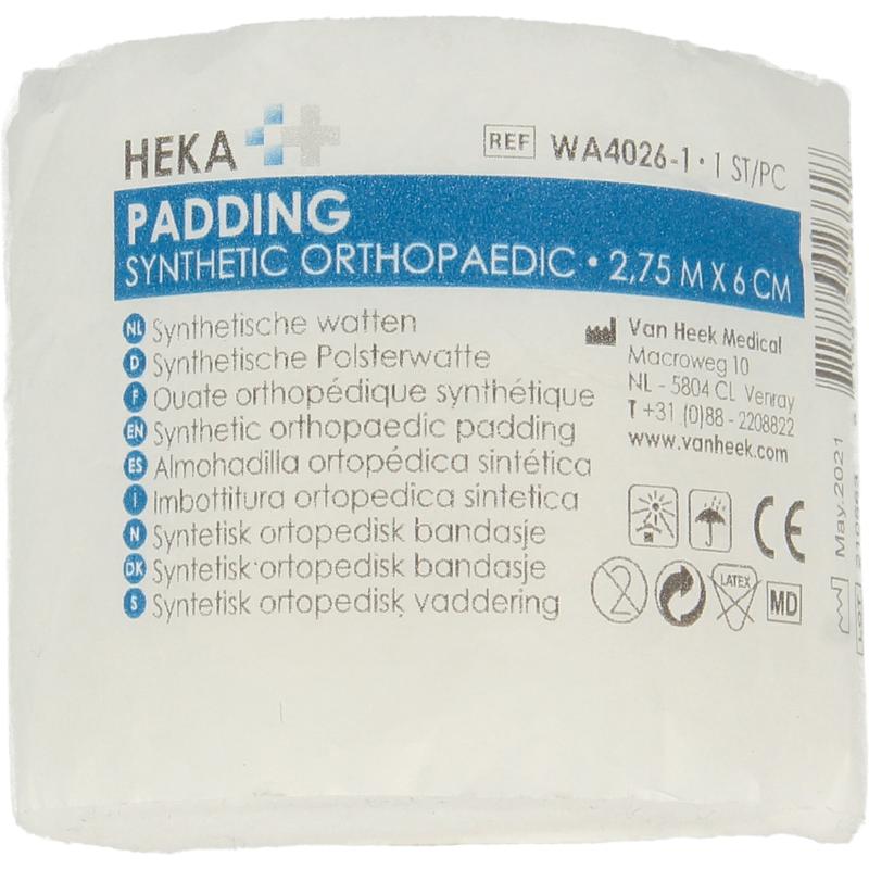 Heka Synthetische wattenrol 2.75 x 6cm 1rol