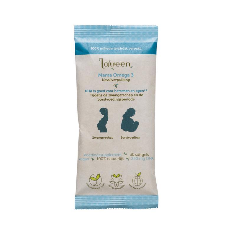 Laveen Mama omega 3 navulverpakking 30sft