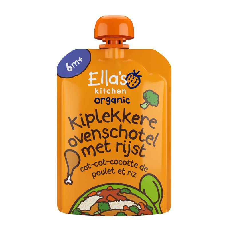 Ella's Kitchen kiplekkere ovenschot rijst6+ 130gr