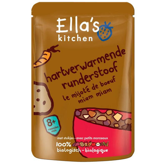Ella's Kitchen hartverwarmende runderstoof 8+ 190gr