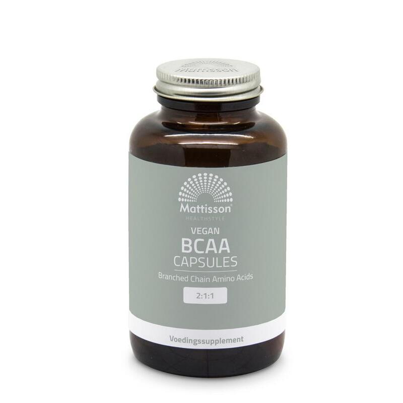 Mattisson vegan bcaa 2:1:1 caps 120ca