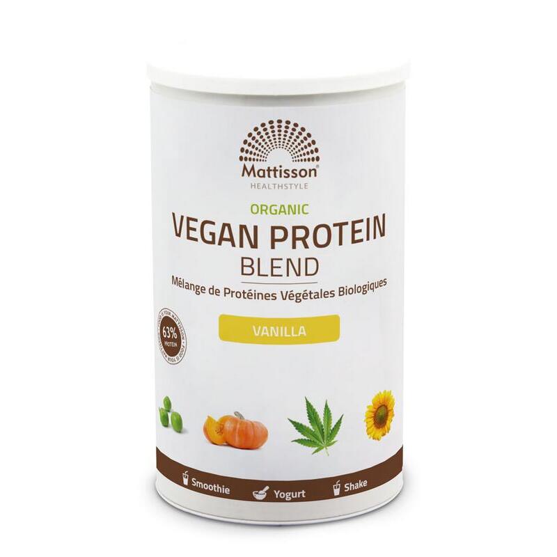 Mattisson Organic vegan protein blend vanilla 400g
