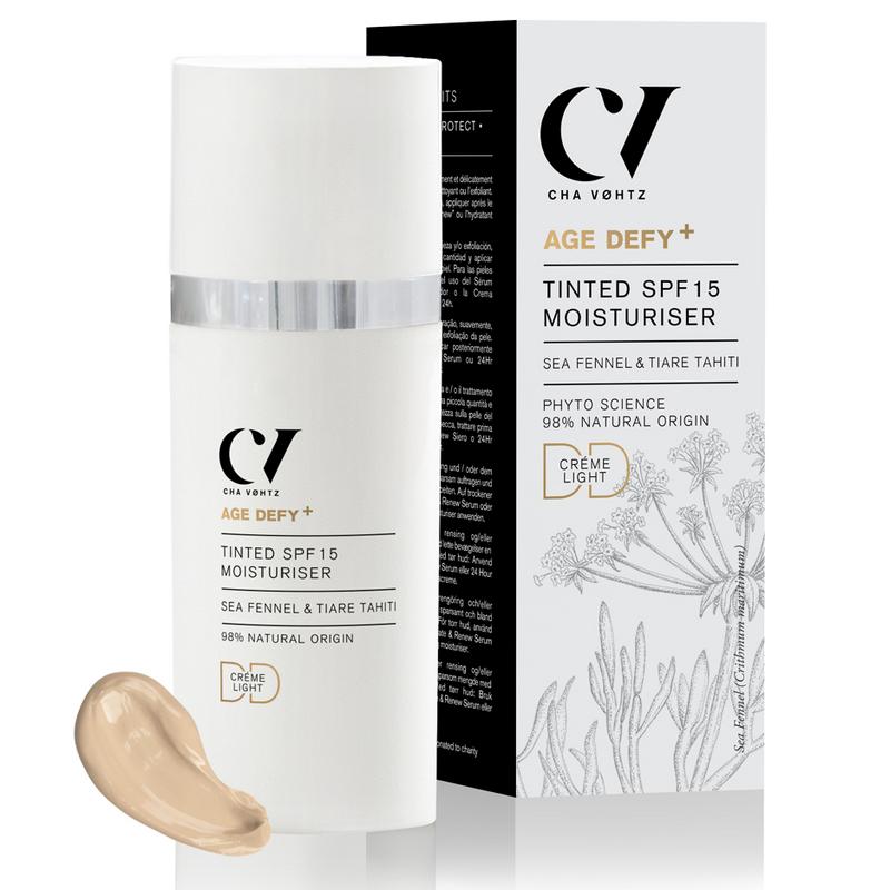 Green People Age defy+ tinted DD moisturiser light SPF15 30ml