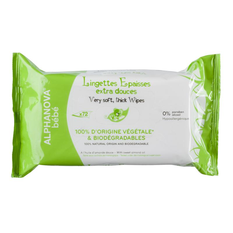 Alphanova Baby Baby reinigings doekjes 60st