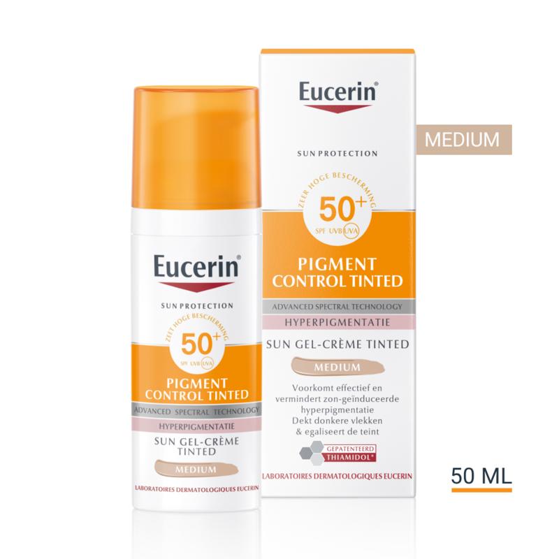 Eucerin Sun pigment control tinted medium SPF50 50ml