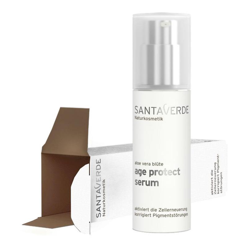 Santaverde Aloe vera age protect gezichtsserum 30ml