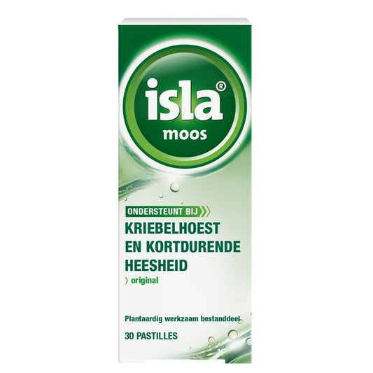 Isla Moos keelpastille 30tb