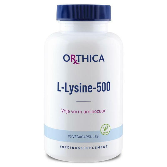 Orthica L-Lysine 500 90ca