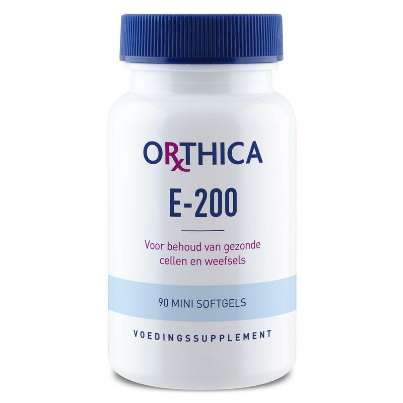 Orthica Vitamine E 200 90sft