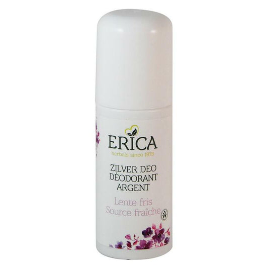 Erica Zilver deodorant roller lente fris 50ml