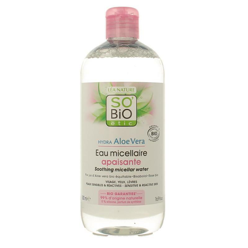 So Bio Etic Aloe vera micellair water 500ml