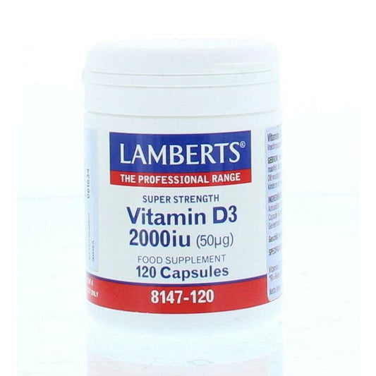 Clinicpacks Vitamine D3 2000IE 120ca