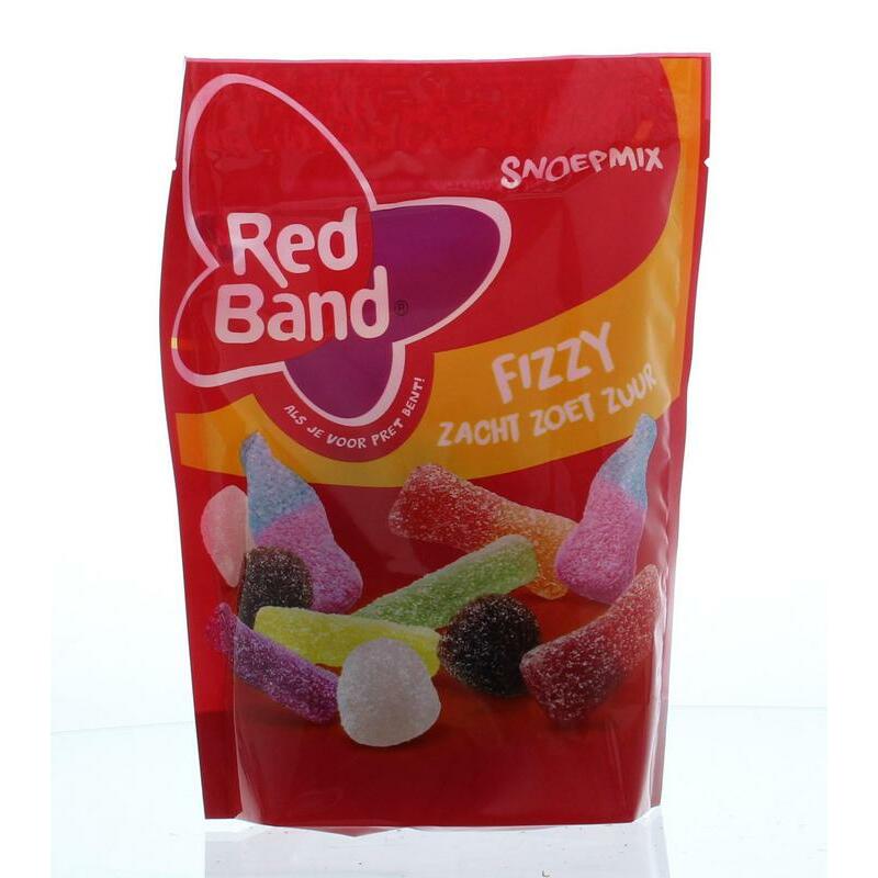 Red Band Snoepmix Fizzy 190g