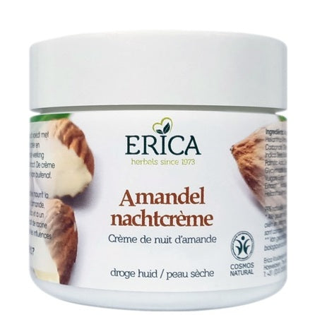 Erica Nachtcreme amandel 55ml