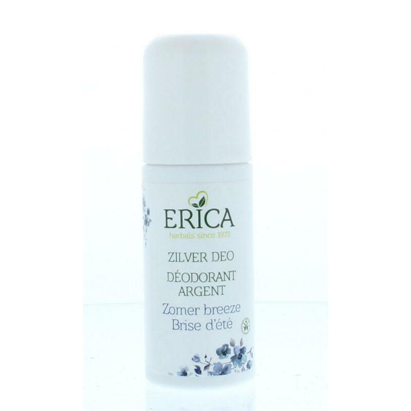Erica Zilver Deodorant Roller Zomer Breeze 50ml