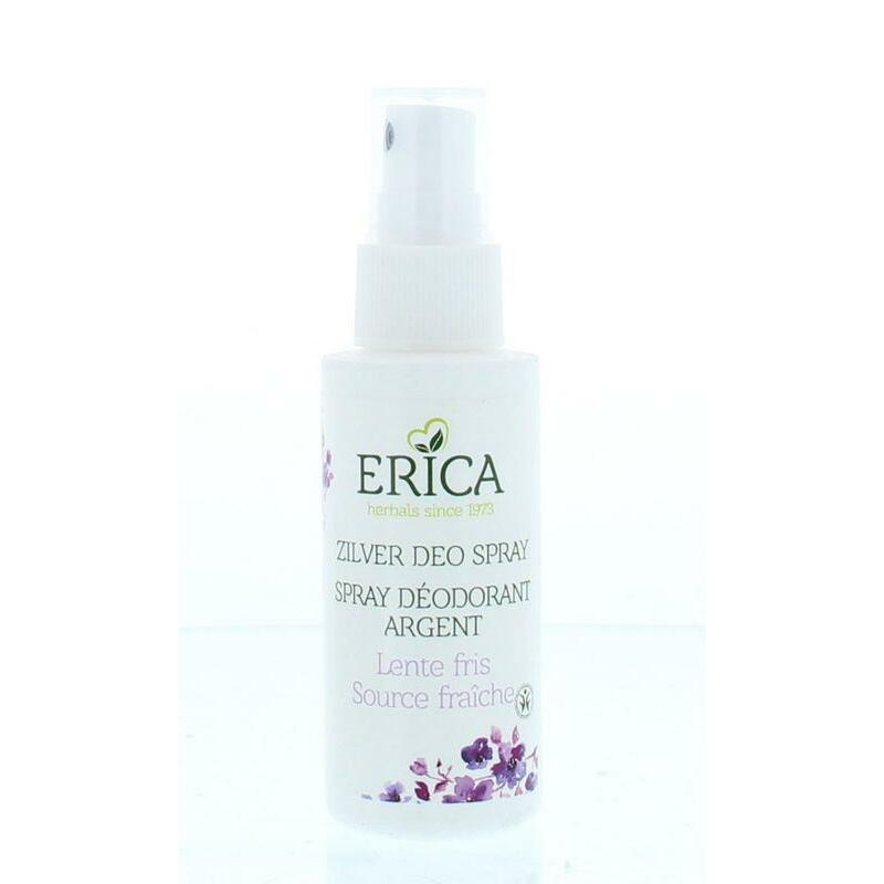 Erica Zilver Deodorant Spray Lente Fris 50ml
