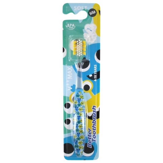 Bettertoothbrush Tandenborstel kids monsters 1st