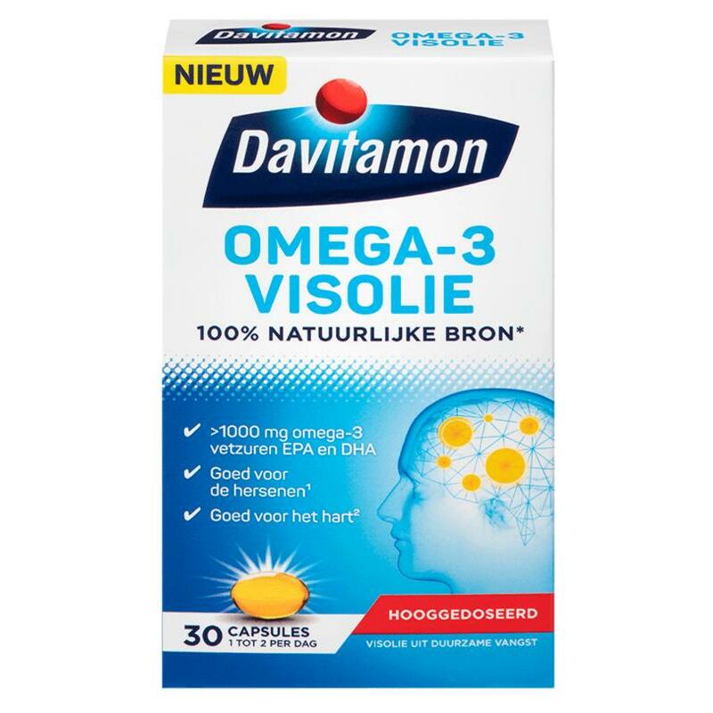 Davitamon Omega-3 visolie 30ca